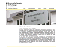 Tablet Screenshot of pathologie-darmstadt.com